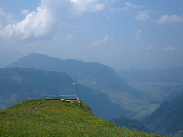 ... und werden mit einer erneuten herrlichen Aussicht belohnt