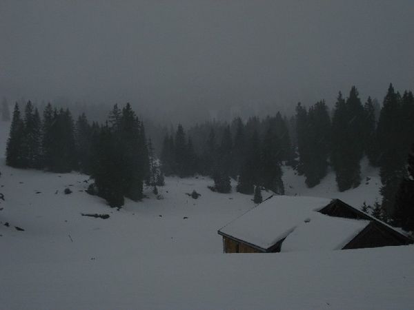 Das Wetter zeigte sich immer noch von der etwas unfreundlichen Seite.