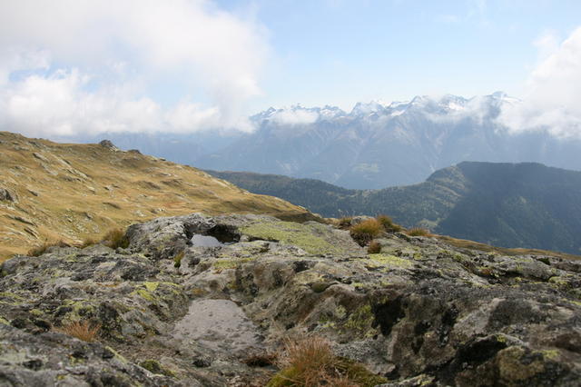 Blick nach Osten in Richtung Riederfurka.