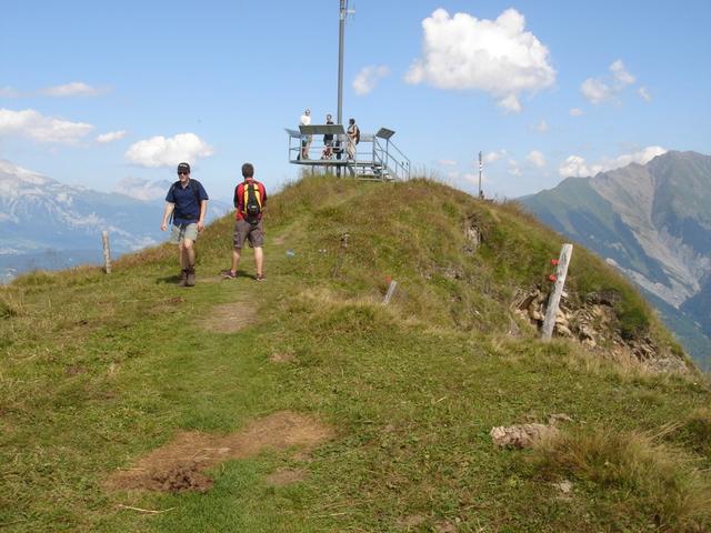 Sie haben ihr Ziel erreicht. Piz Mundaun, 2064m.