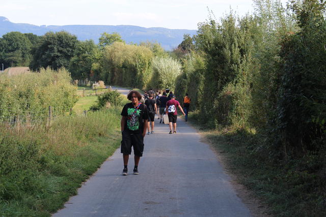 Und schon bald machen wir uns wieder auf den Heimweg.